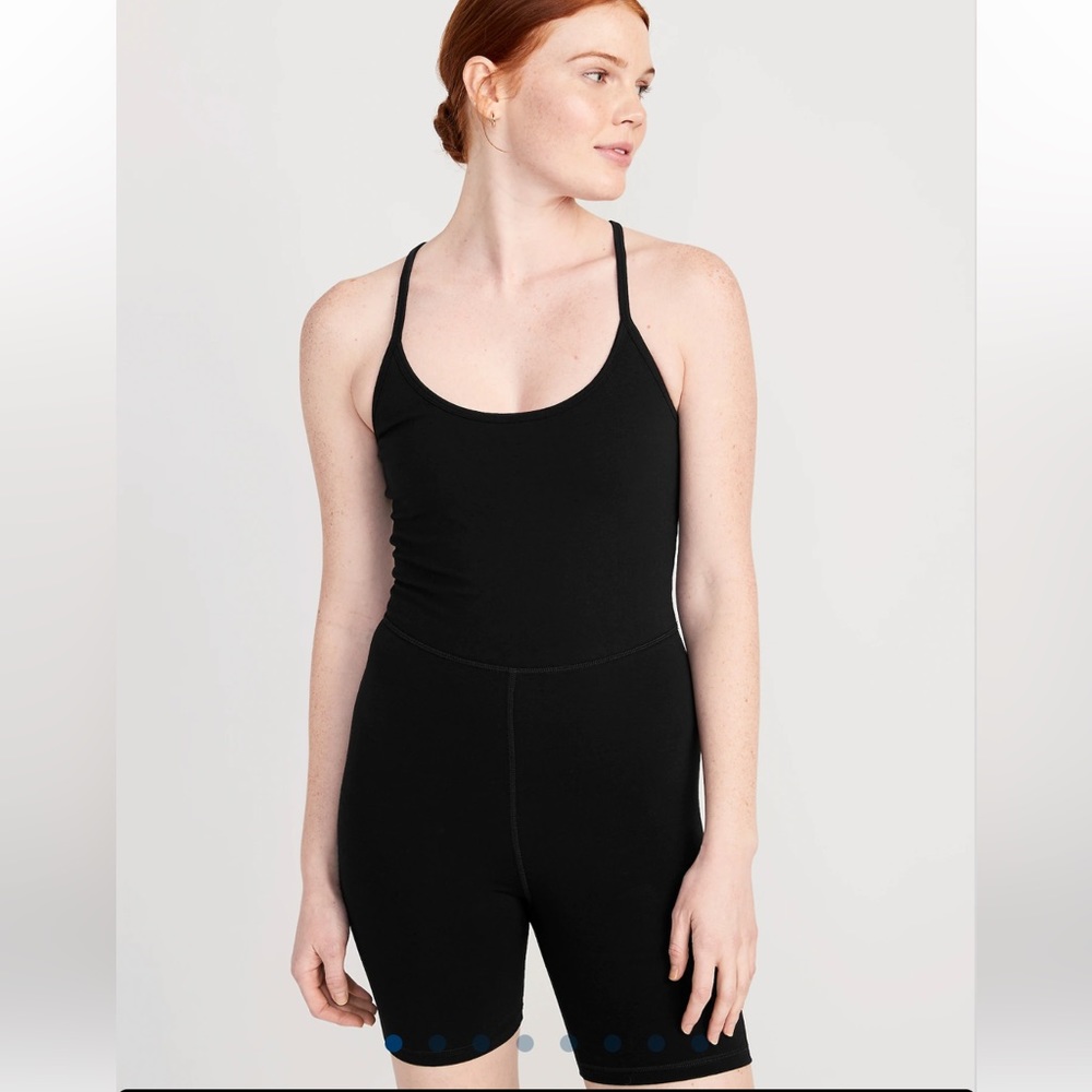 NWT Old Navy Workout Bodysuit in Black